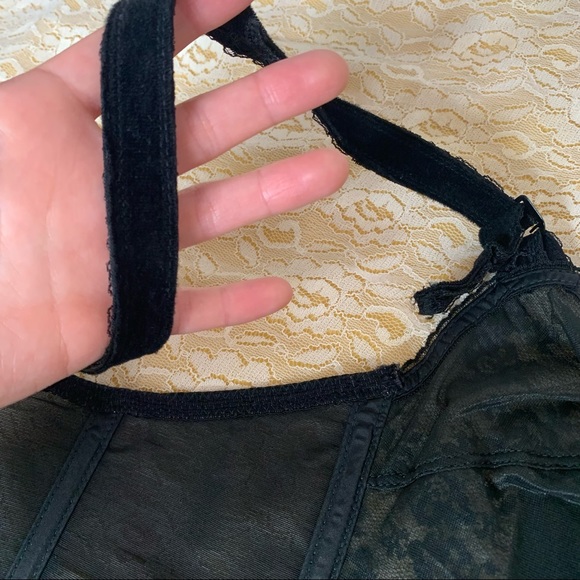 1960s Charmode Lace Corset Bustier - Picture 3 of 13